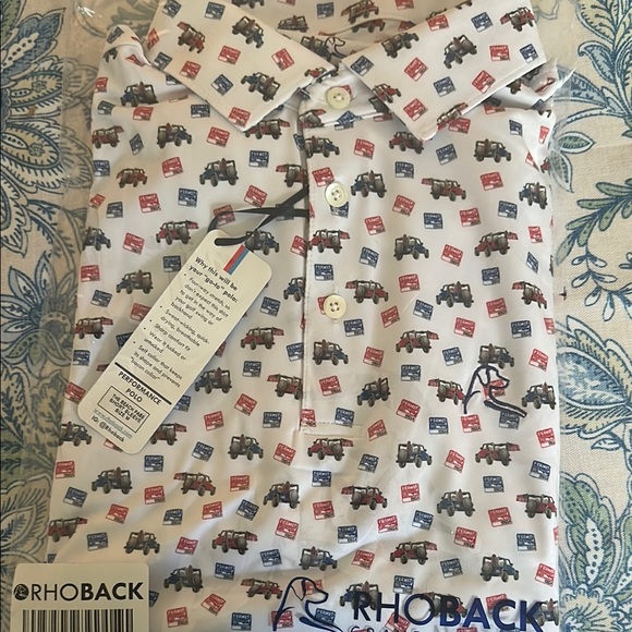 Rhoback Beach Pass Performance Polo - Picture 2 of 5